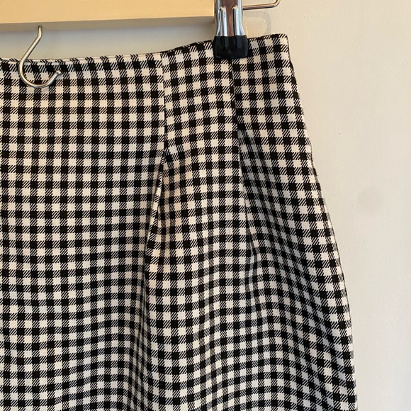Vintage NYCC Black and White Gingham Pencil Skirt - Picture 3 of 4